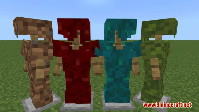 Block Armor Mod - minecraft mods 1.10.2 : Block Armor mod adds