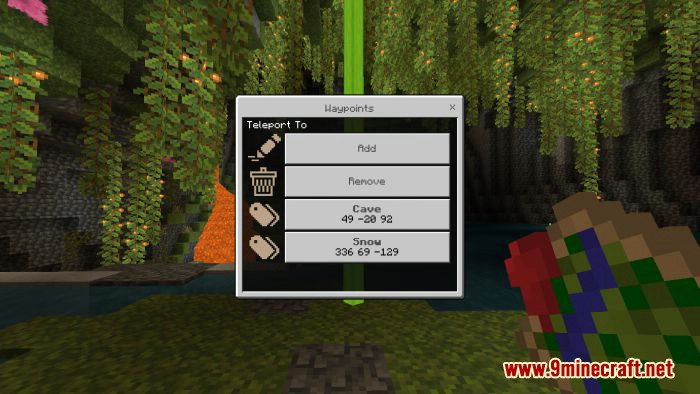 multiplayer waypoint system]addon 1.19 oficial #reviewaddon 