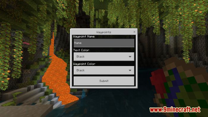 addon multiplayer waypoint mcpe 1.20+ 