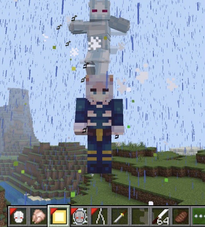 CapCut_minecraft jojo addon