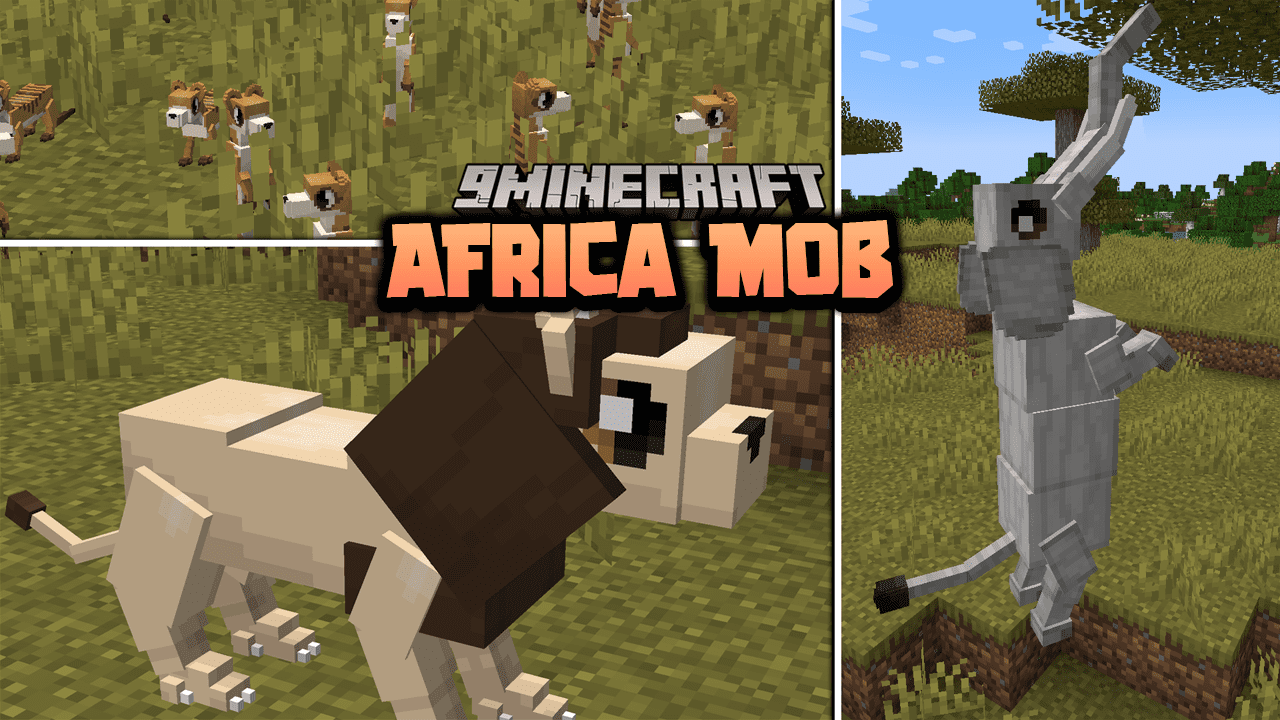 Africa Mob Data Pack (, ) - Savanna Creatures 