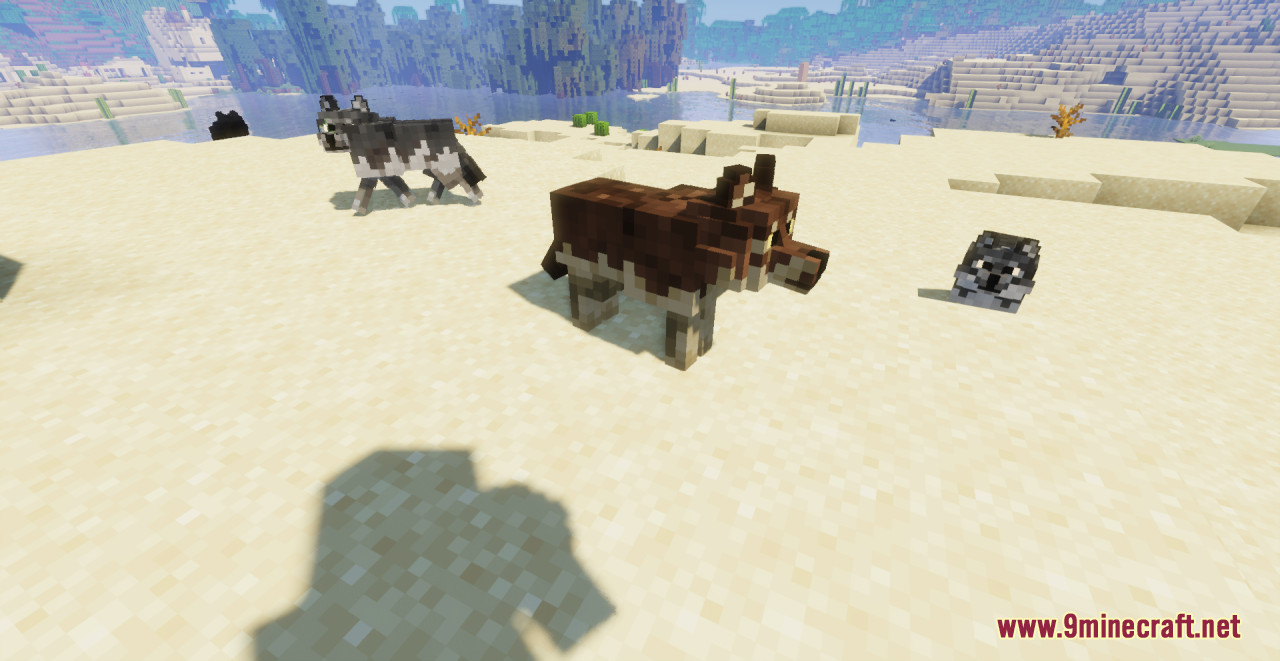 New Minecraft Wolves