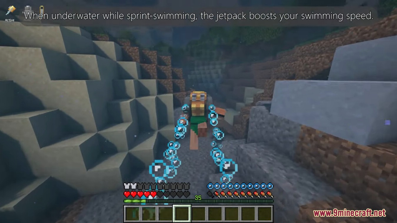 Minecraft How make a JETPACK, Mctricity Mod Showcase