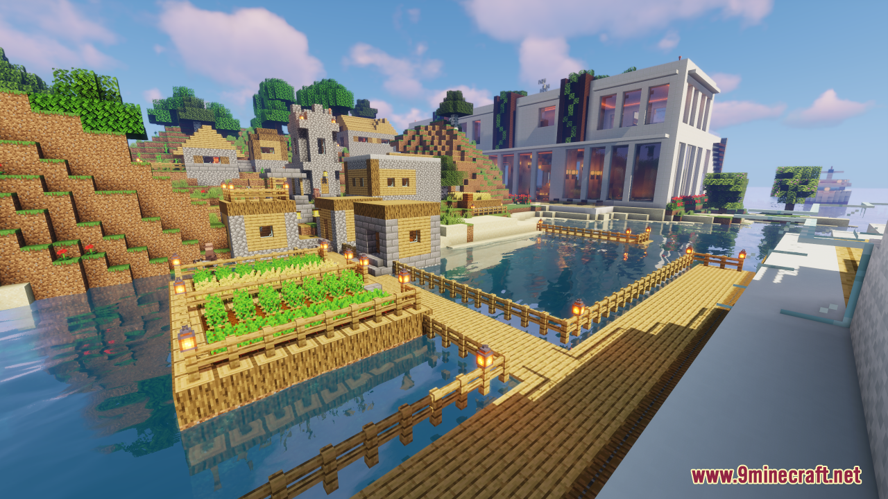 Minecraft: Casa Super Moderna - [Download Survival Mapa] 