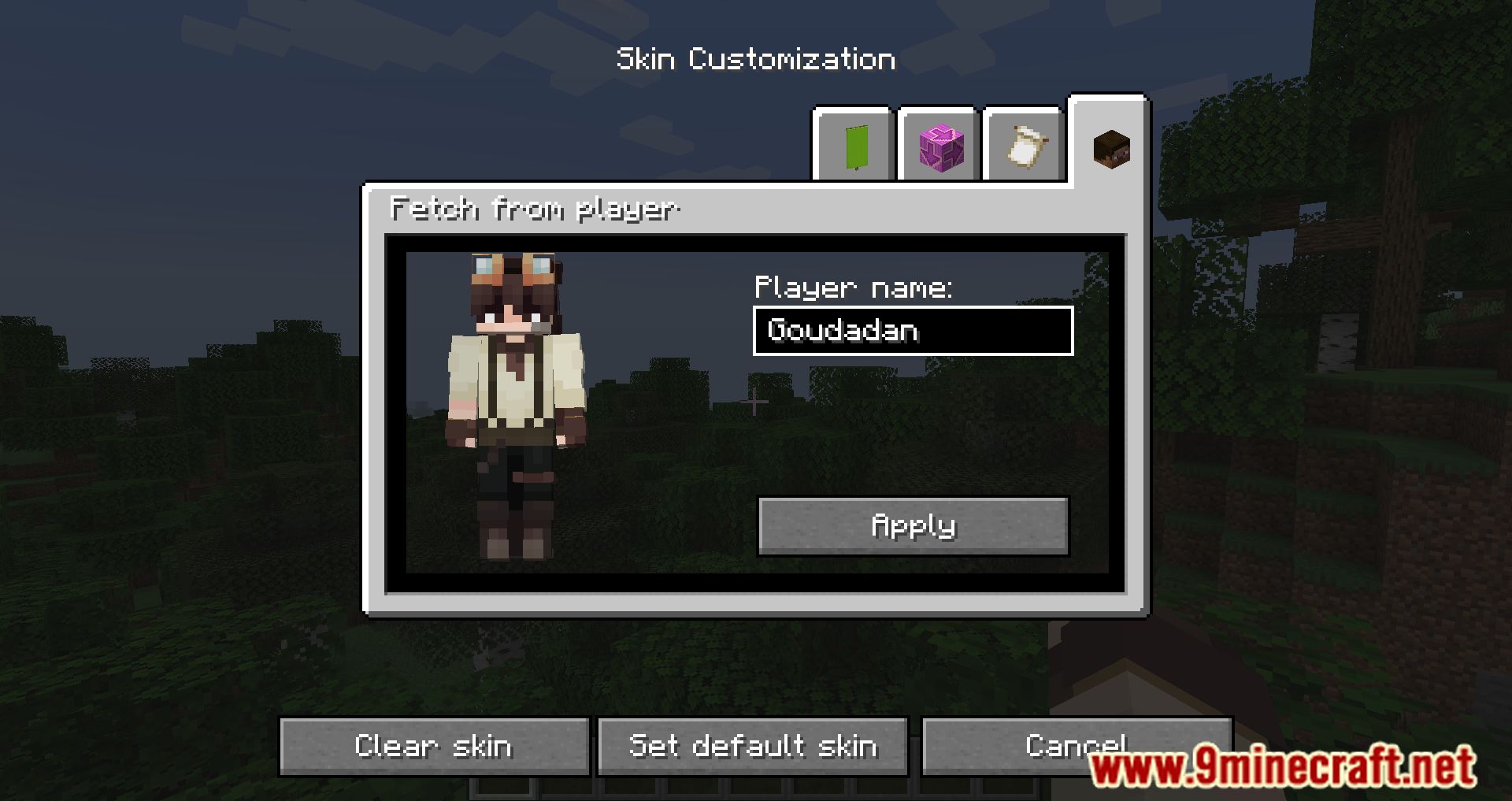 Fabric Tailor Mod (1.20.4, 1.19.4) - Changing Skin In-game 