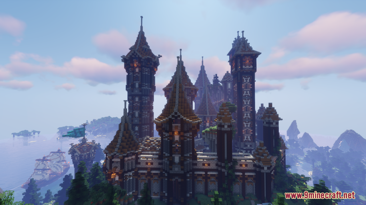 Minecraft Medieval Village With Castle World Download – BlueNerd