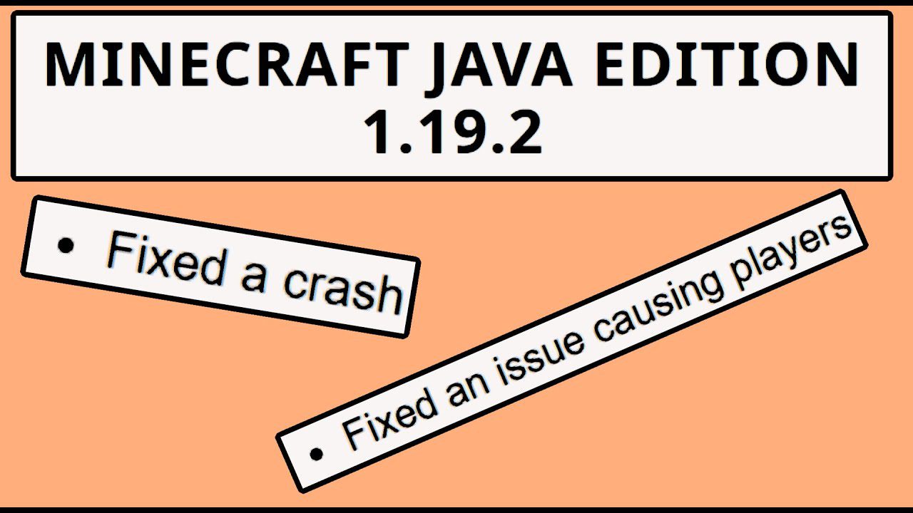 Minecraft 1.19.2 Java Edition Download