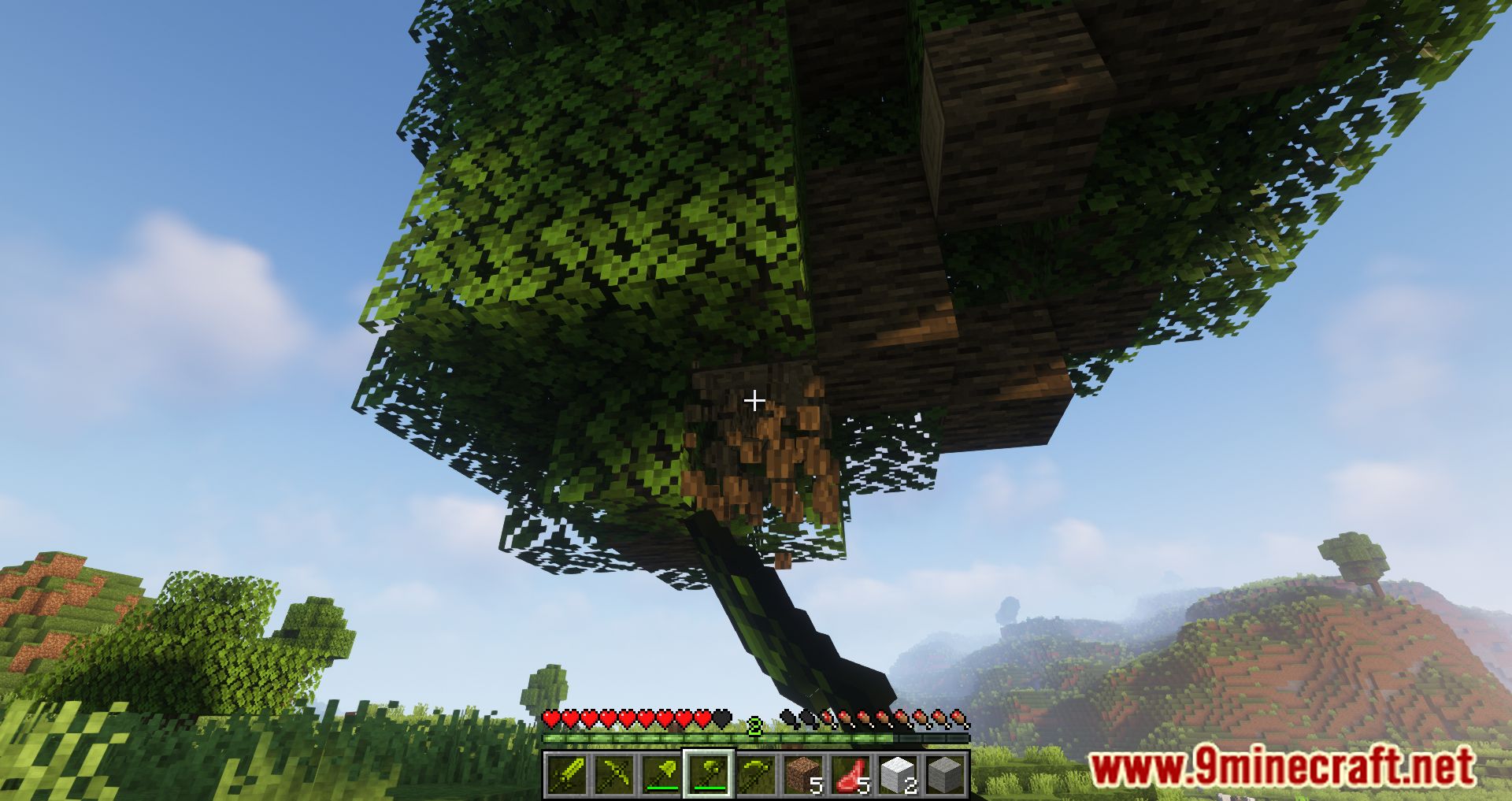 WISE MYSTICAL TREE In MINECRAFT!? (Mystical Oak Tree Mod 1.19.2)