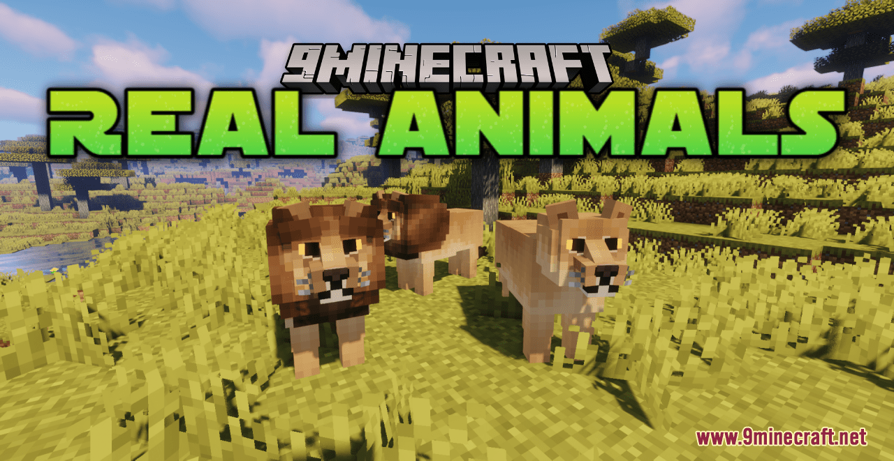 Real Animals Resource Pack (, ) - Texture Pack 