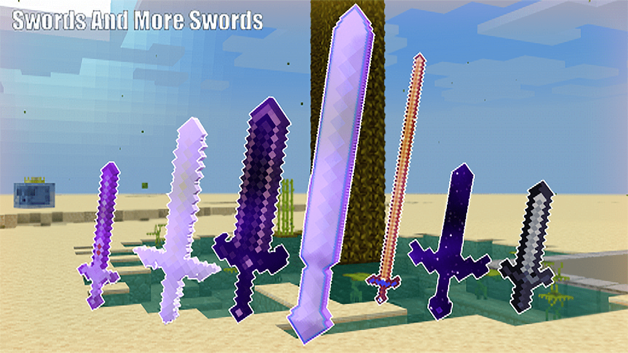 Raiyon's More Swords Add-on 1.17+/1.18