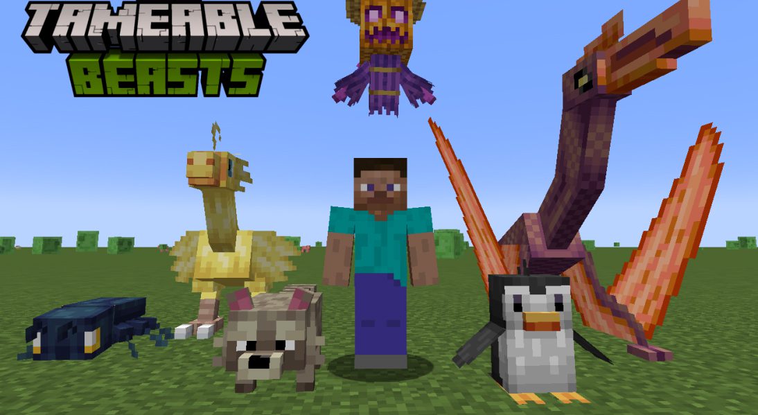 Tameable Beasts Mod (, ) - Flying with the Phoenix -  