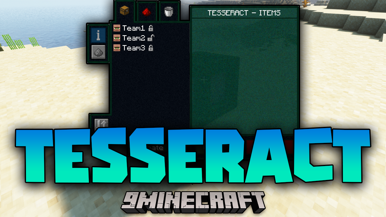 Tesseract Mod (1.19.1, 1.18.2) – Transporting Items Easily