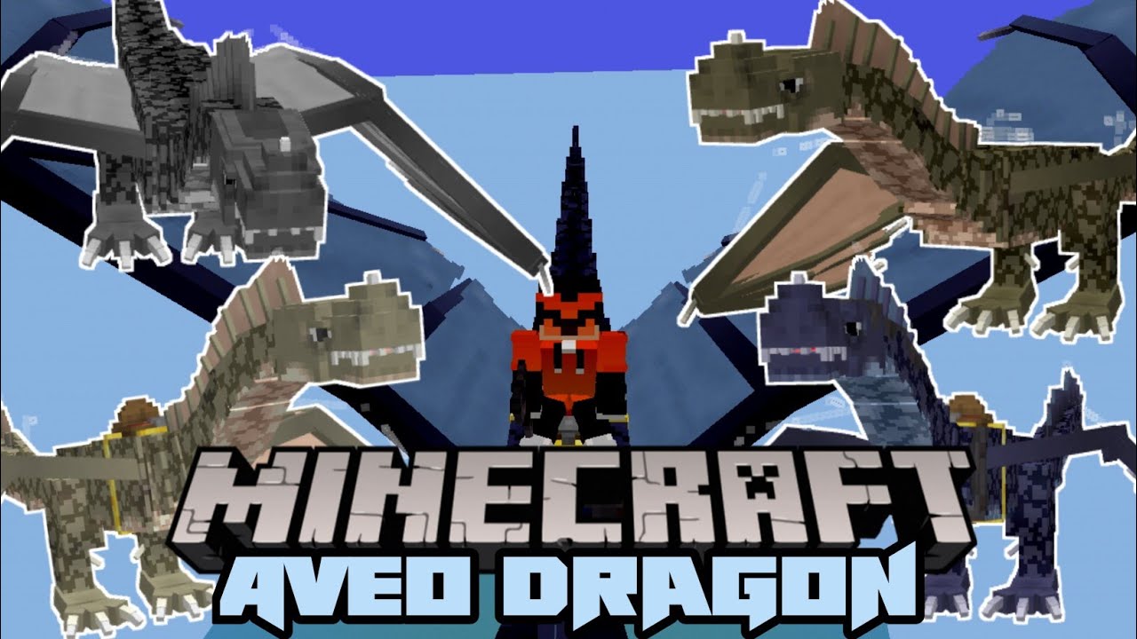 Aveo Dragon Addon (1.19, 1.18) – MCPE/Bedrock Mod