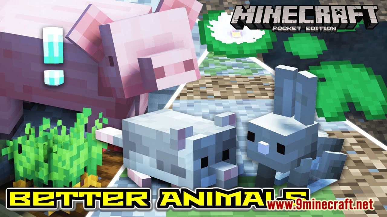 Better Animals Plus Texture Pack (, ) - Minecraft PE/Bedrock -  
