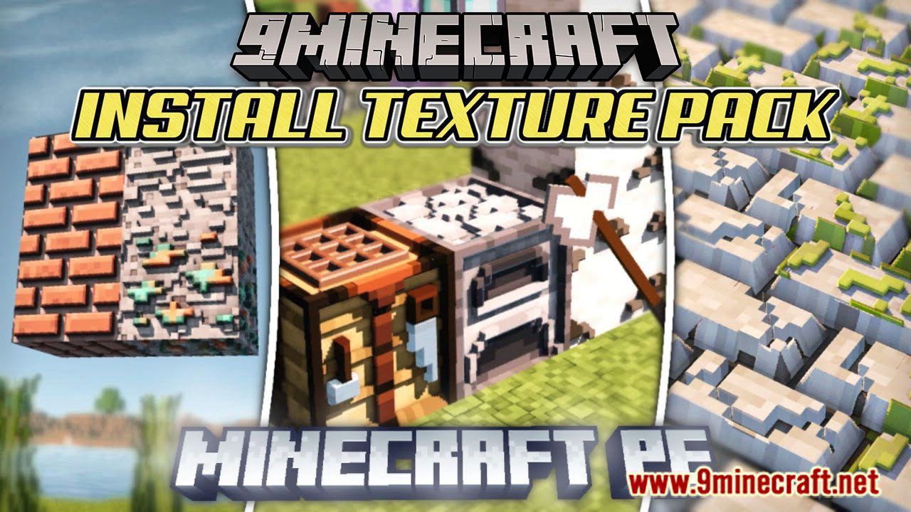 MCPE 0.15.0 // HOW TO INSTALL TEXTURE PACKS! - iOS& Android - Minecraft PE (Pocket  Edition) 