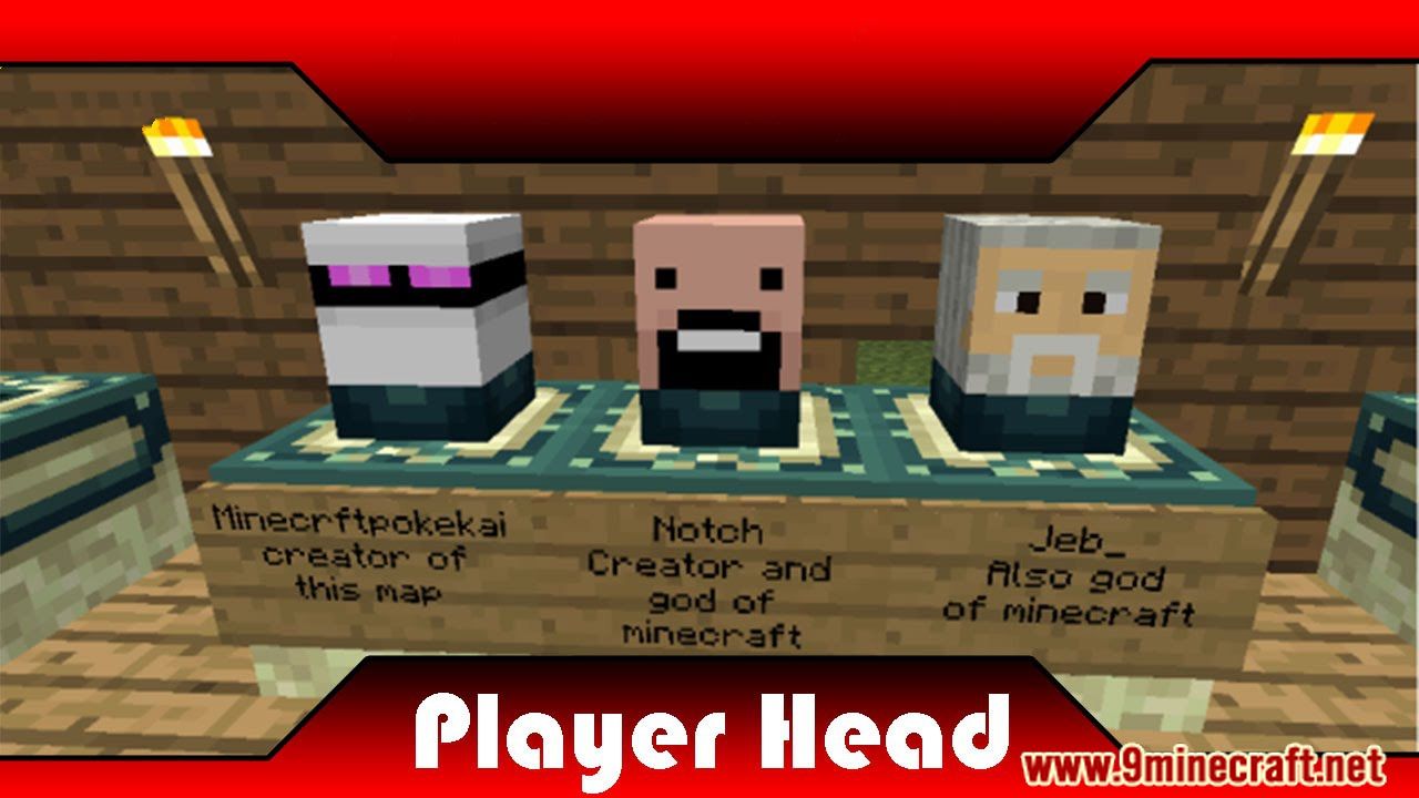 Player Heads Plugin (1.19.1, 1.18.2) – Bukkit, Spigot, Paper 