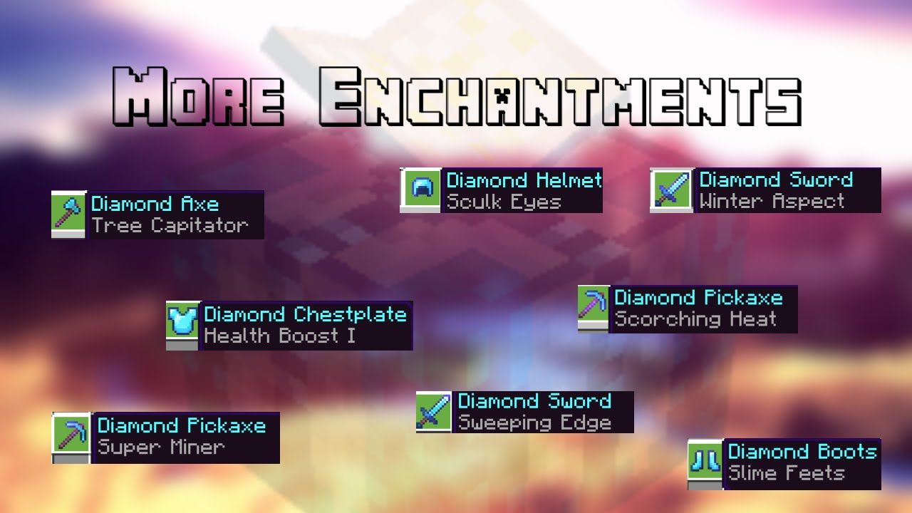 Best Minecraft Enchants – ARMOR, SWORD, PICKAXE, TRIDENT & MORE