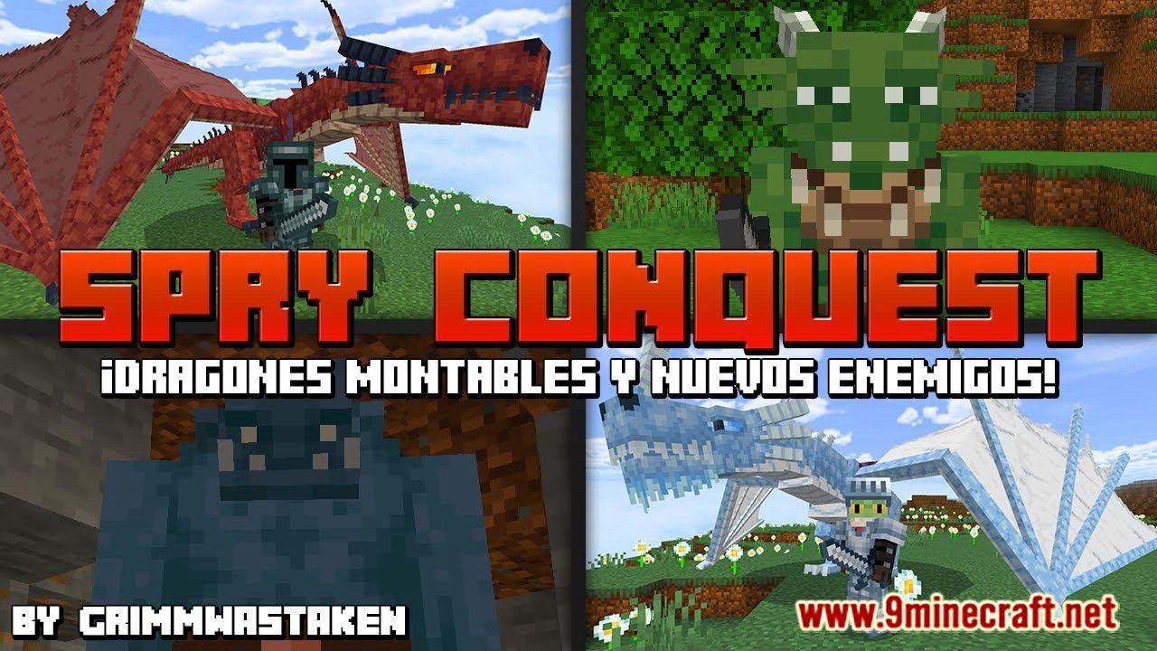 Spry Conquest Mod[elves, goblins,dragons,etc] - Mods for Minecraft
