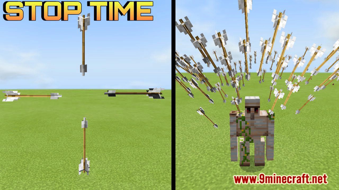 Time Stop in Minecraft Minecraft Data Pack