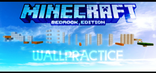 WallPractice Map (1.19, 1.18) – MCPE/Bedrock Practicing Parkour