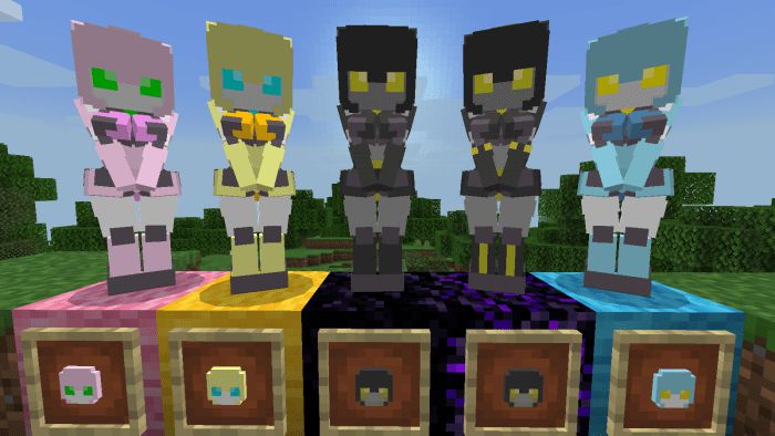 Migration vold Bloodstained Lovely Robots Addon (1.19, 1.18) - MCPE/Bedrock Mod - 9Minecraft.Net