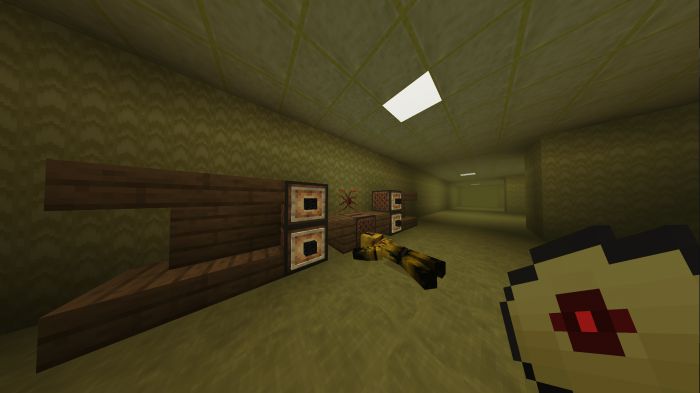 The Backrooms Decoration Blocks for Minecraft Pocket Edition 1.18