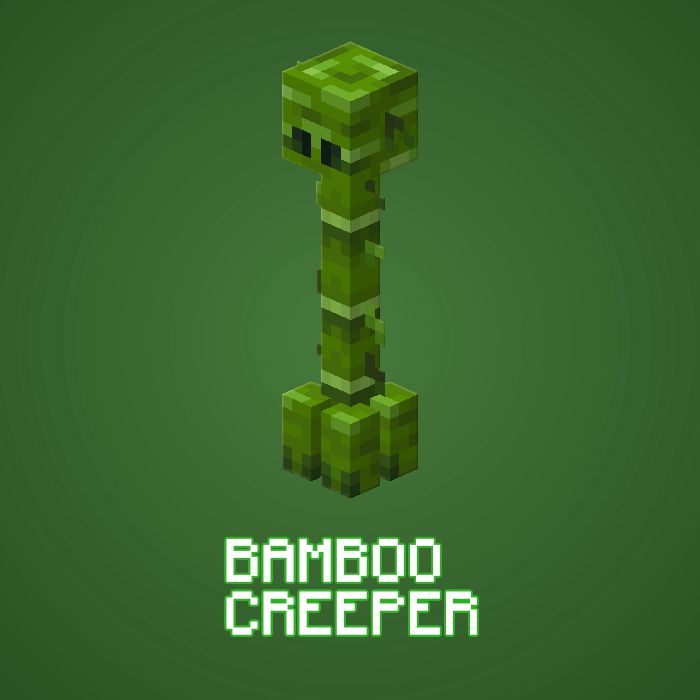 Joosh on X: Creeper Overhaul is now available on the bedrock