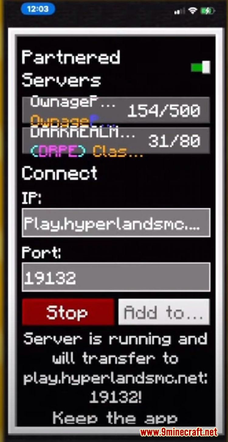 Servers list for Minecraft PE - Apps on Google Play