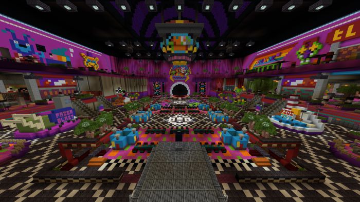 Fnaf 3 map (HD TEXTURES BY PEDRINO1799) (BEDROCK EDITION) Minecraft Map