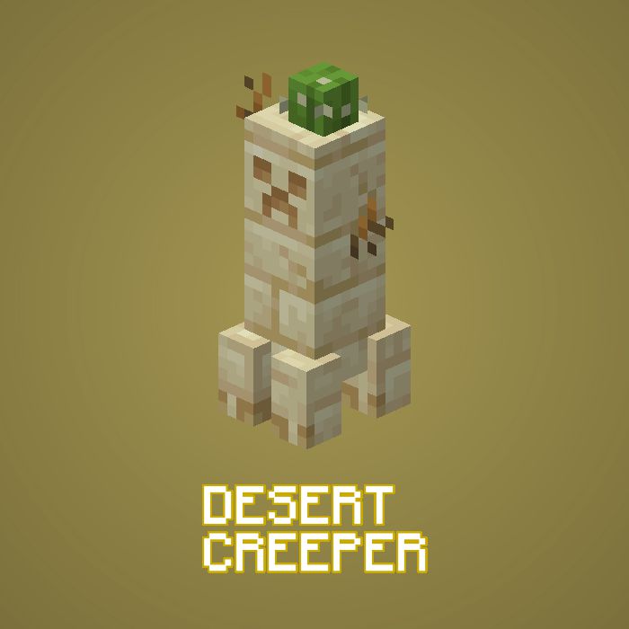 Joosh on X: Creeper Overhaul is now available on the bedrock