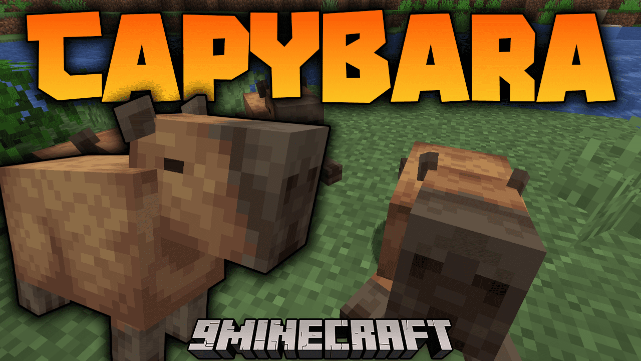 Capybara in Minecraft