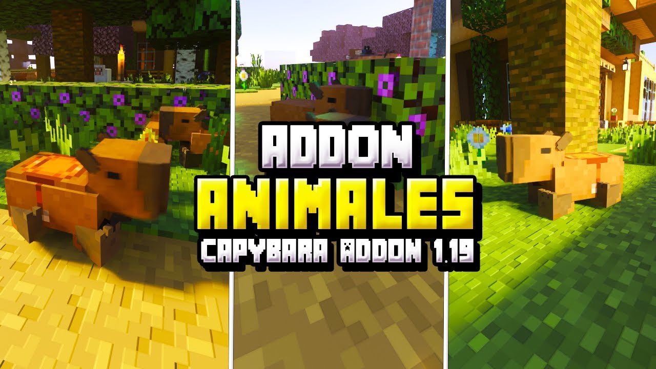 Capybara for Minecraft 1.19.1