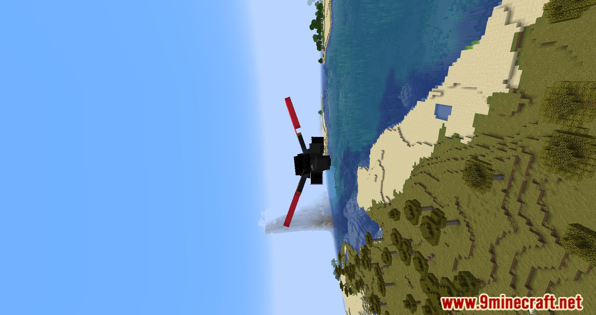 Elytra Flight Part 5, with Do a Barrel Roll mod and Only Flight map. #