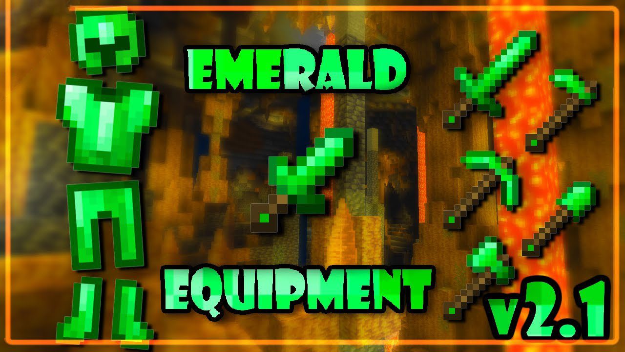 emerald dimension minecraft emerald tools