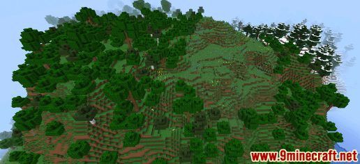 How rare is taiga biome in Minecraft 1.19?