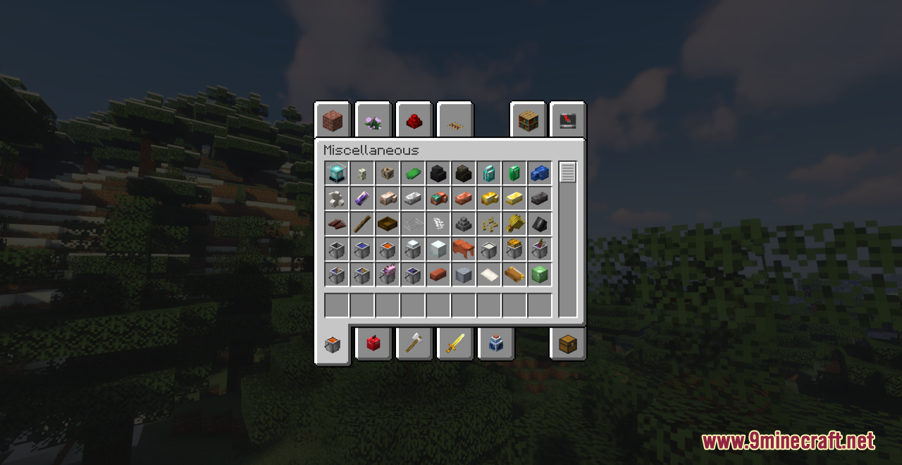 3D Addon - 54 new Korean thematic objects Minecraft Texture Pack