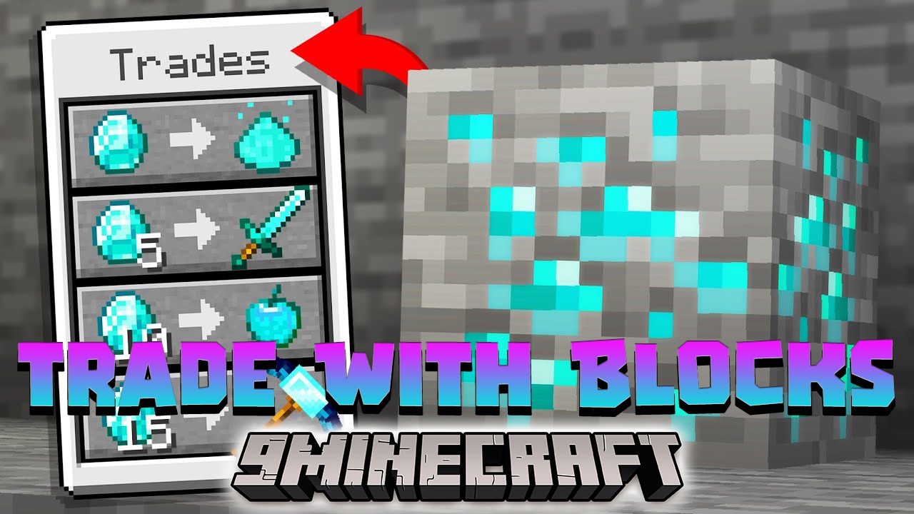 Minecraft, but you can craft CUSTOM BLOCKS! Minecraft Mod