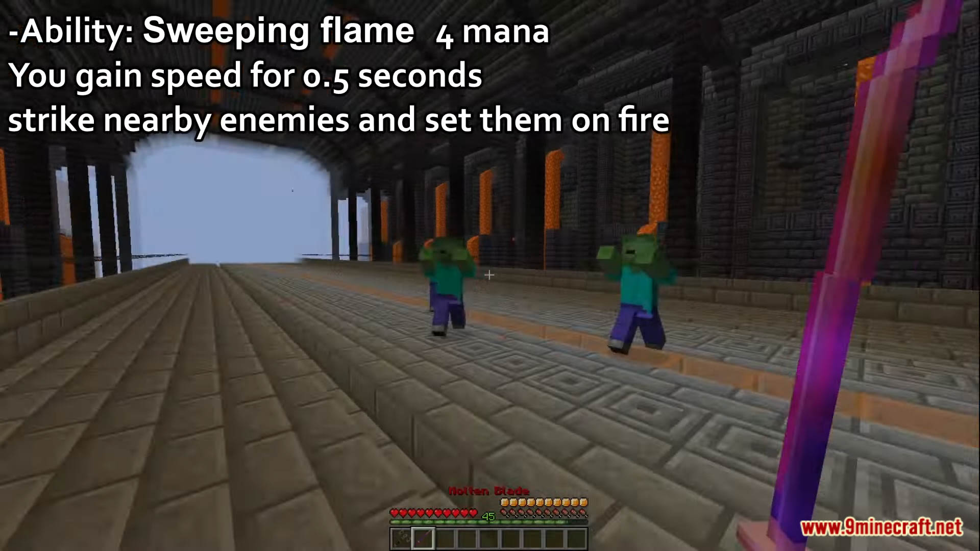 Minecraft】Mystic Swords Datapack: Rivers of Bloods