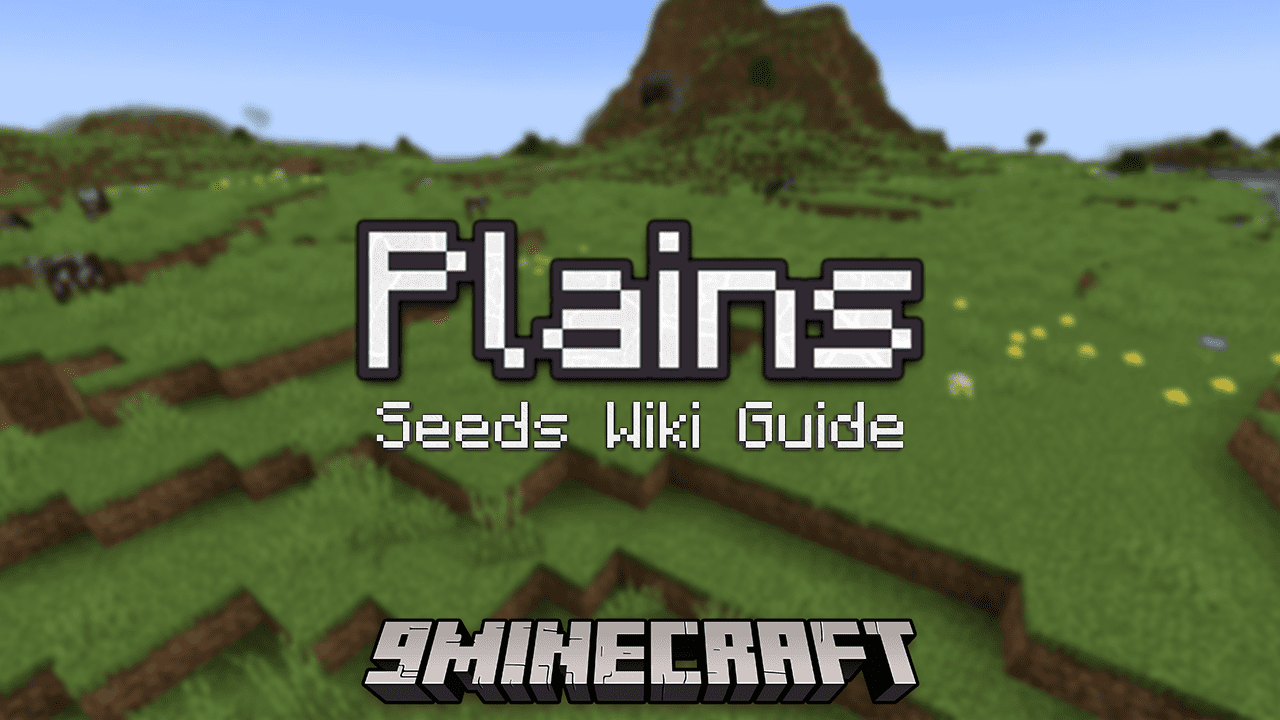 Minecraft large plains biome seed