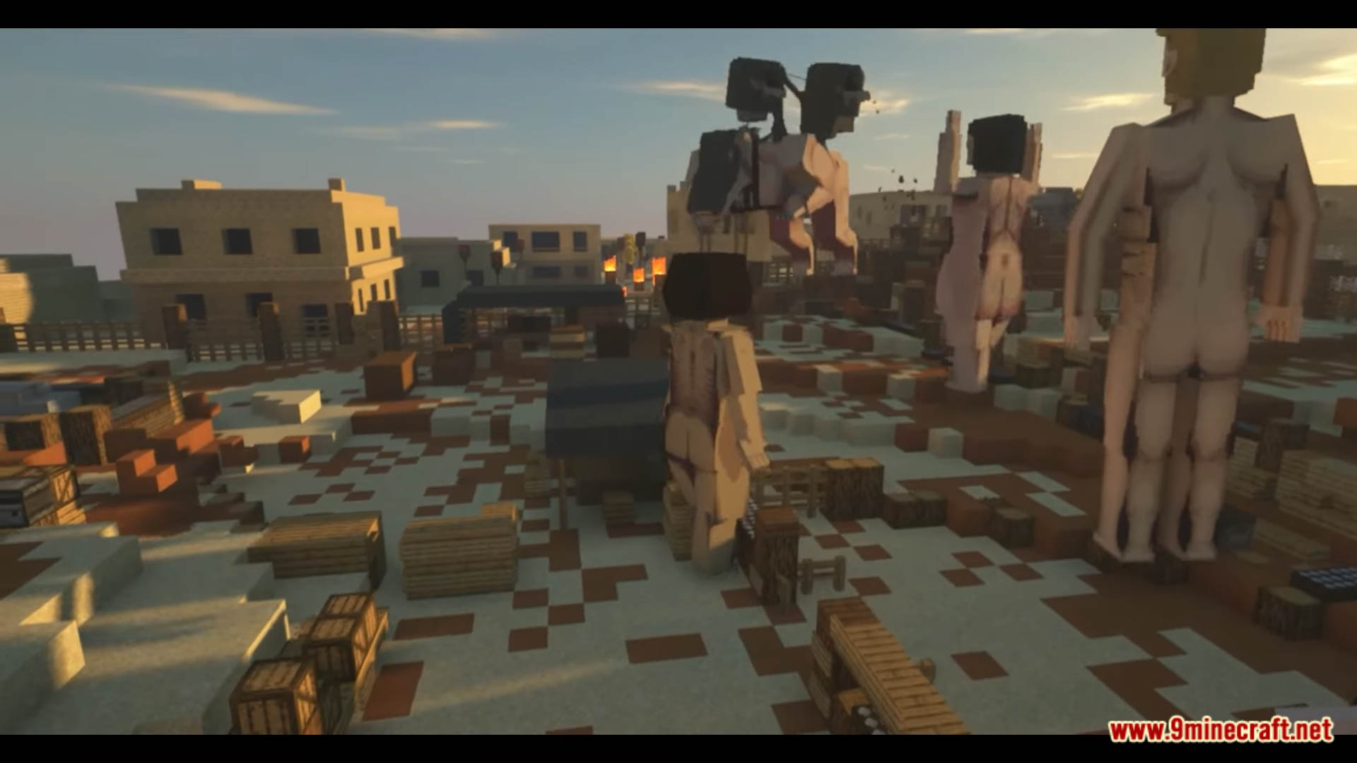 Attack Of Titans Mod for Minecraft & Aot Map APK for Android Download