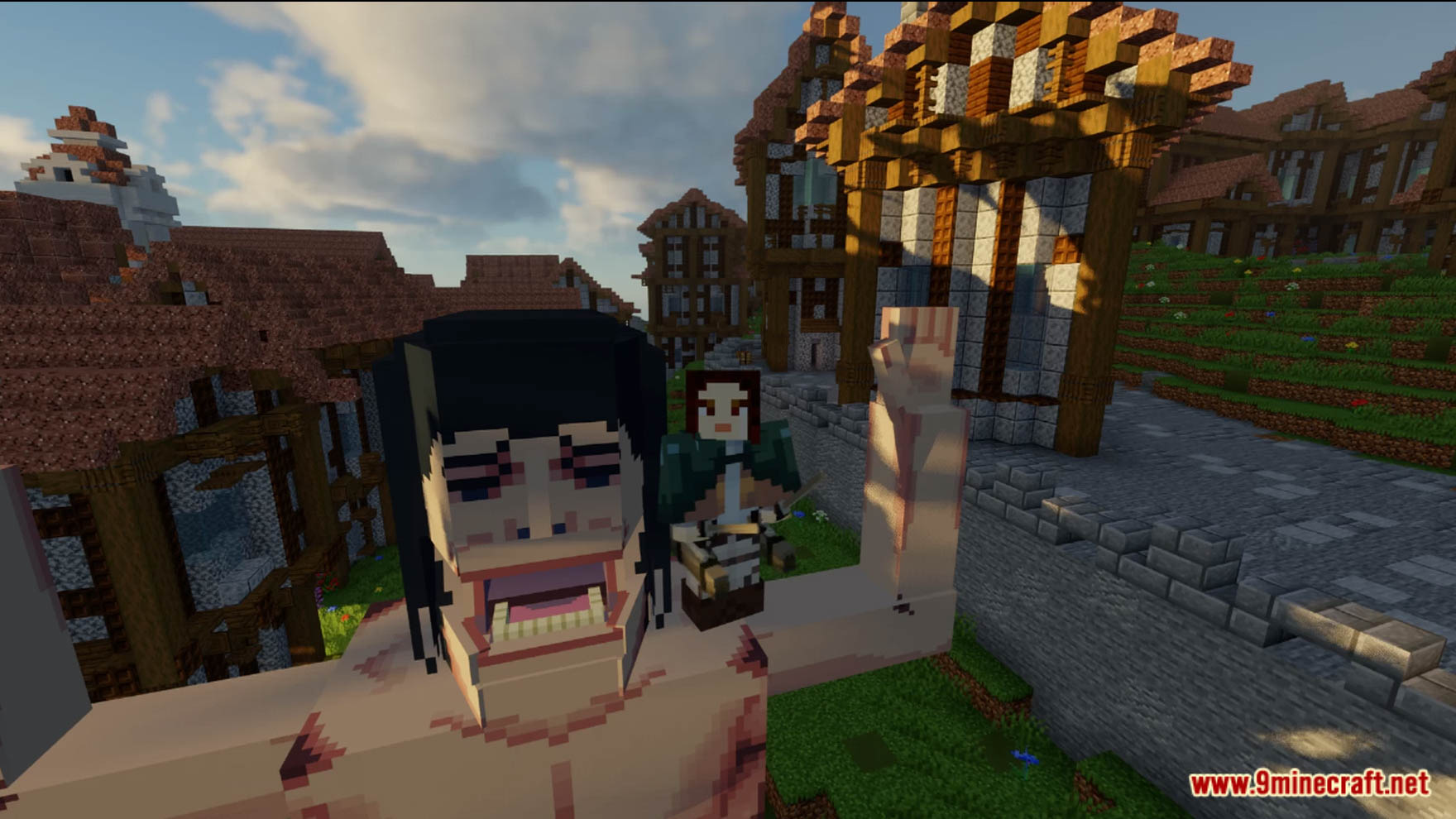 Shingeki no Minecraft Mod 1.20.2/1.20.1/1.20/1.19.2/1.19.1/1.19