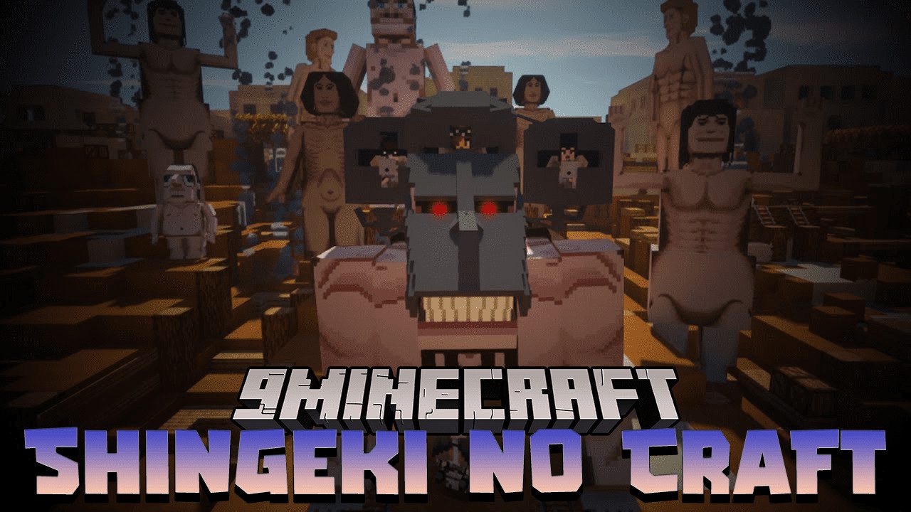 NEW ATTACK ON TITAN MOD!!!  Minecraft [Shingeki no Kyojin - Forge 1.16.5]  