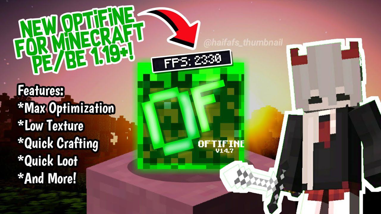 Top 3 Best Optifine For Minecraft PE 1.20