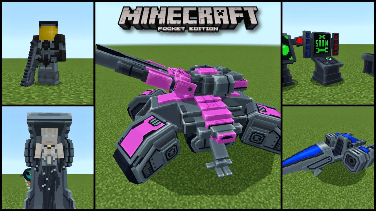 Blasters  Addons Modpacks Mods MCPE Minecraft PE Bedrock Edition