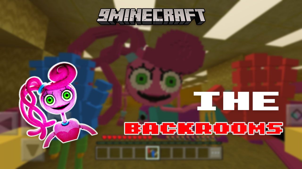 The Backrooms Survival Expansion mod for Minecraft PE