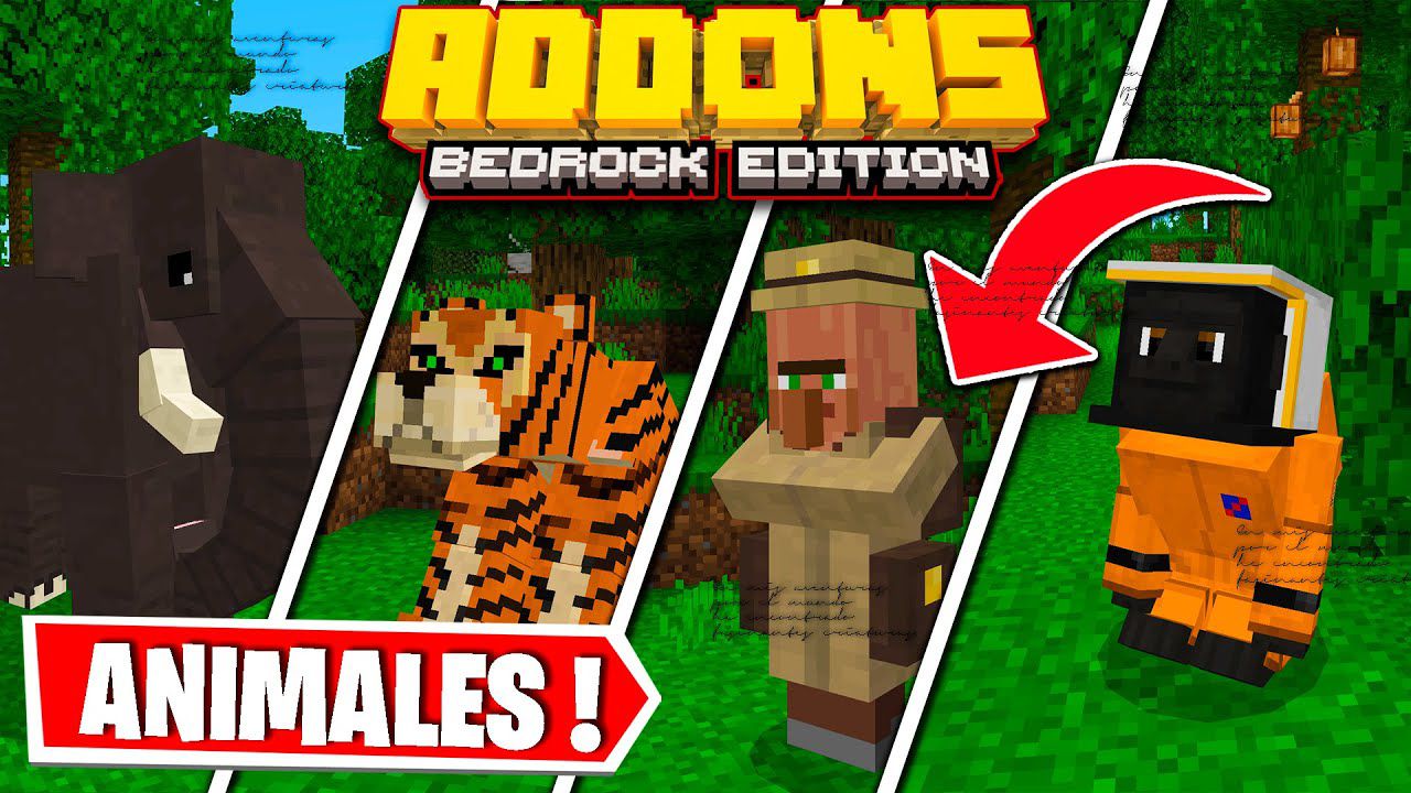 World Animals Addon () - MCPE/Bedrock Mod World Animals Addon () - MCPE/Bedrock Mod