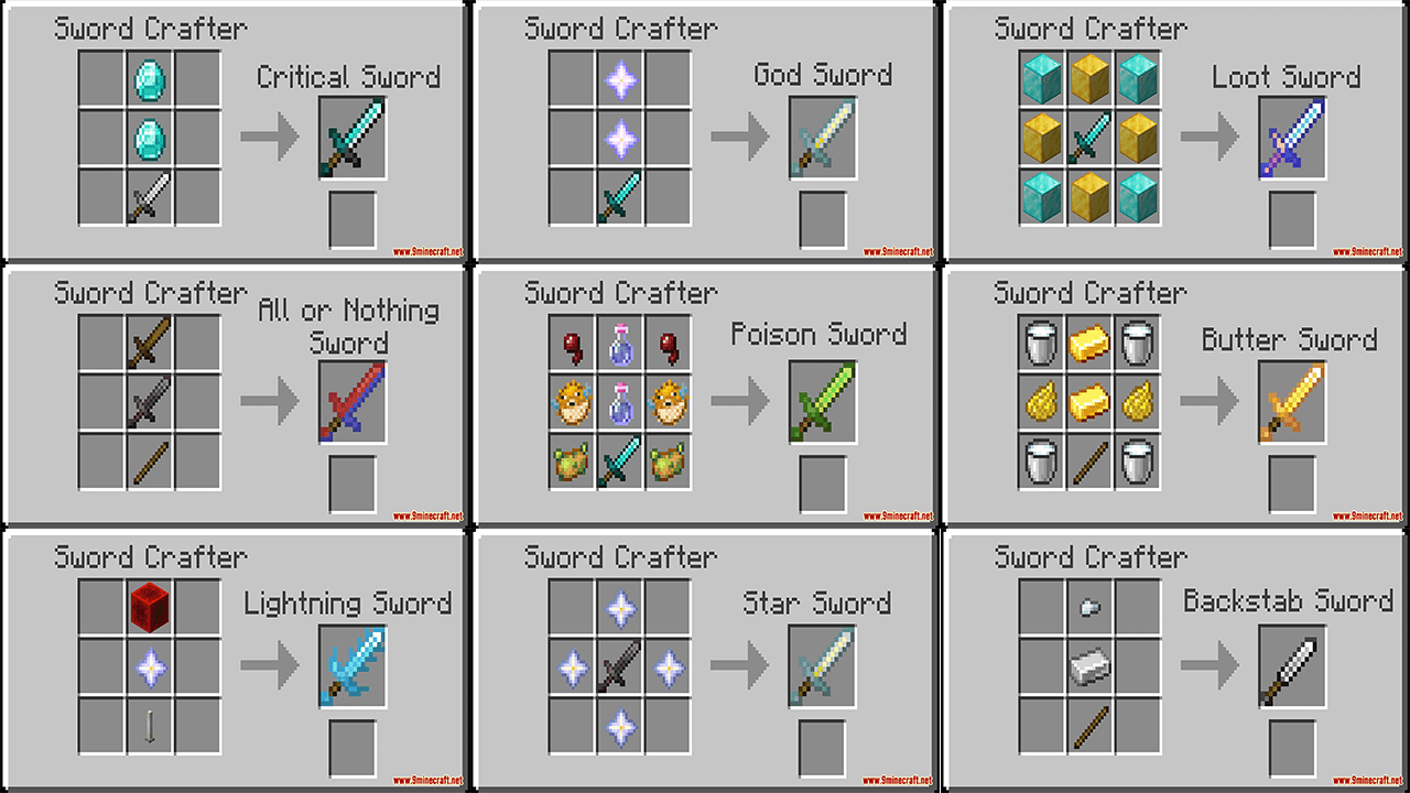 WASD Moar Swords [Datapack] 1.20.4 Minecraft Data Pack