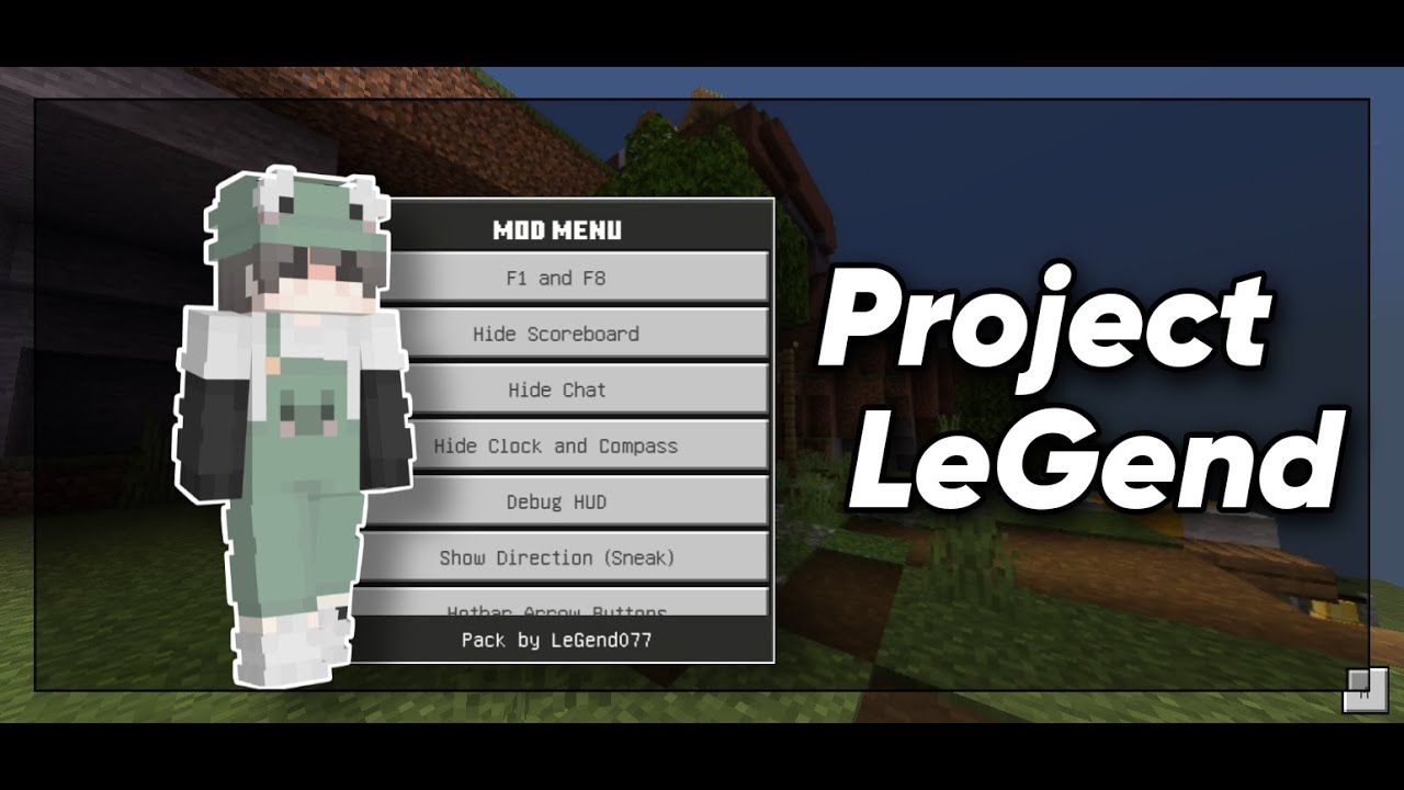 LeGend's UI Texture Pack Texture Packs for Minecraft PE