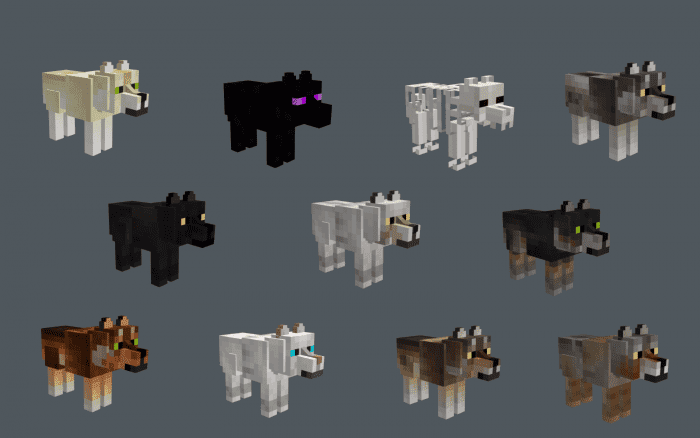 Another Better Wolves Texture Pack 1 19 MCPE Bedrock Mc Mod Net