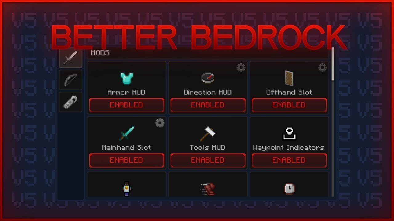 Better Bedrock Client V6 (1.19, 1.18) - FPS Boost, Mod Menu, Animated Cape  